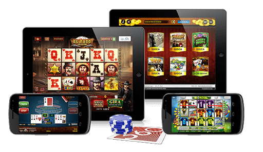Slot Kasino dan Permainan Meja di Ponsel dan Tablet