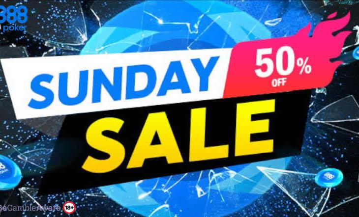 Sunday mengembalikan Sunday Sale di 888poker