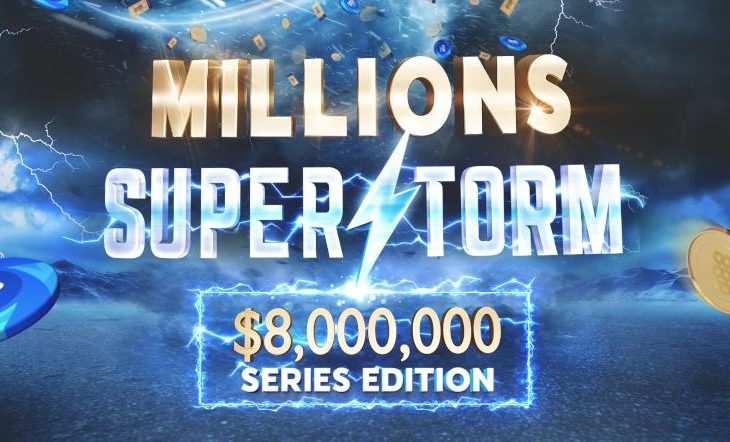 The Millions SuperStorm kembali dengan $ 8M Dijamin