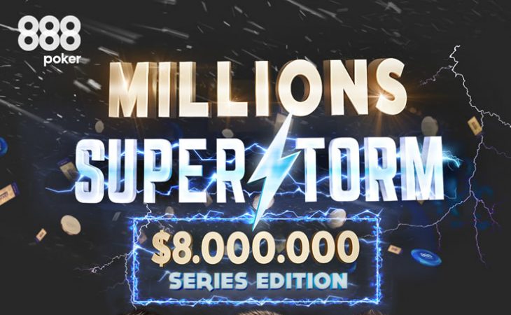 888 Millions SuperStorm sudah memiliki lebih dari 100 juara