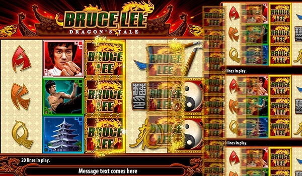 Bruce Lee Dragon's Tale - Slot video online oleh WMS.