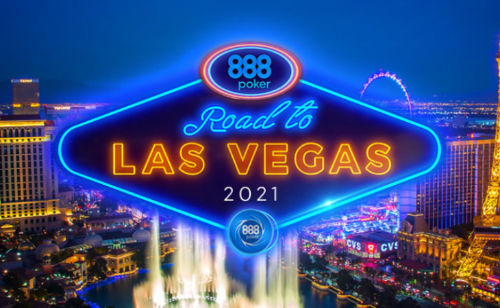 Dengan 888poker Anda dapat memenangkan paket US $ 13.000 untuk Las Vegas 2021